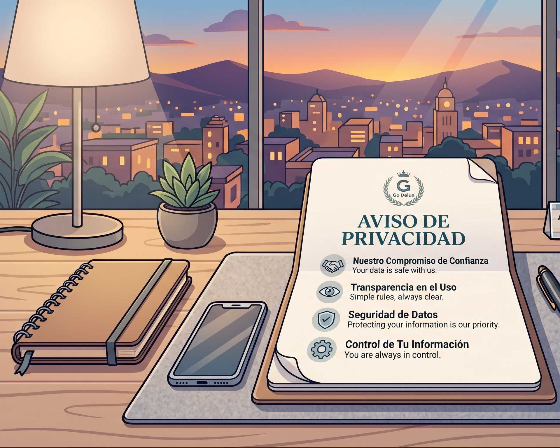 Aviso de privacidad Go Delux